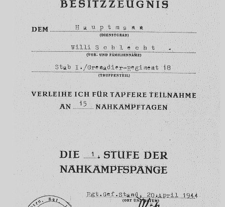Urkunden und Besitzzeugnisse