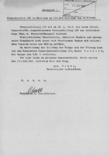 Sonstiges Spange zum Eisernen Kreuz 1. Klasse