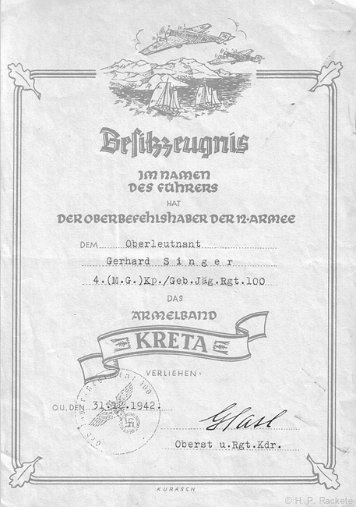 Ärmelband Kreta Heer
