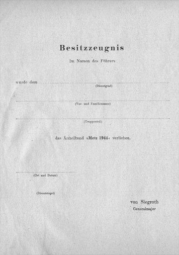 Ärmelband Metz Heer