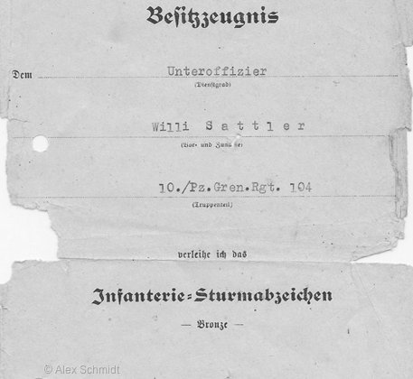 Infanterie-Sturmabzeichen