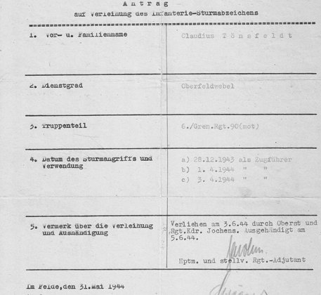 Verleihungsanträge