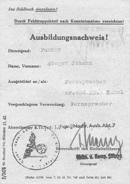 Ausbildungsnachweis HE 3