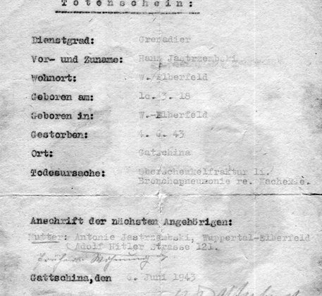 Totenscheine