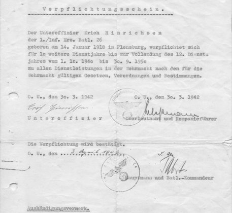 Verpflichtungsscheine