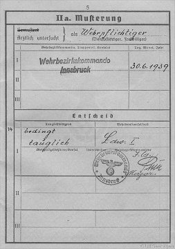 Wehrpass HE 7